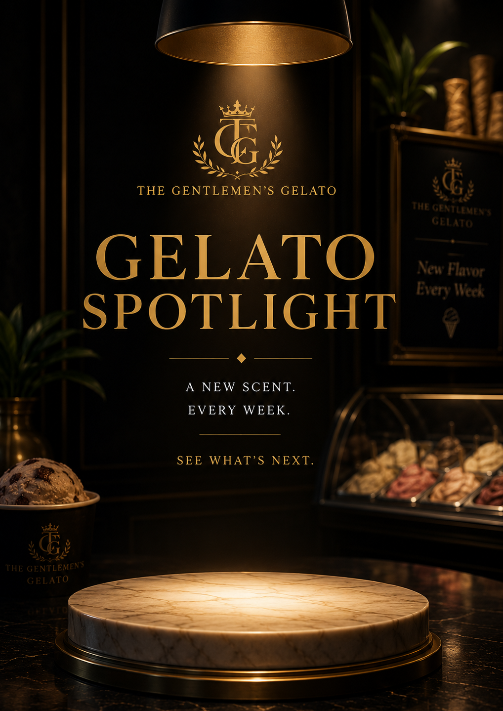 The Gelato Spotlight for him