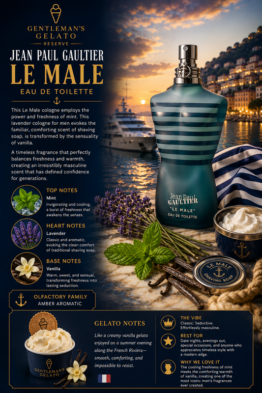 Jean Paul Gaultier • LE MALE