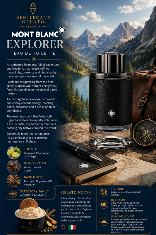 Mont Blanc Explorer • Eau de Toilette